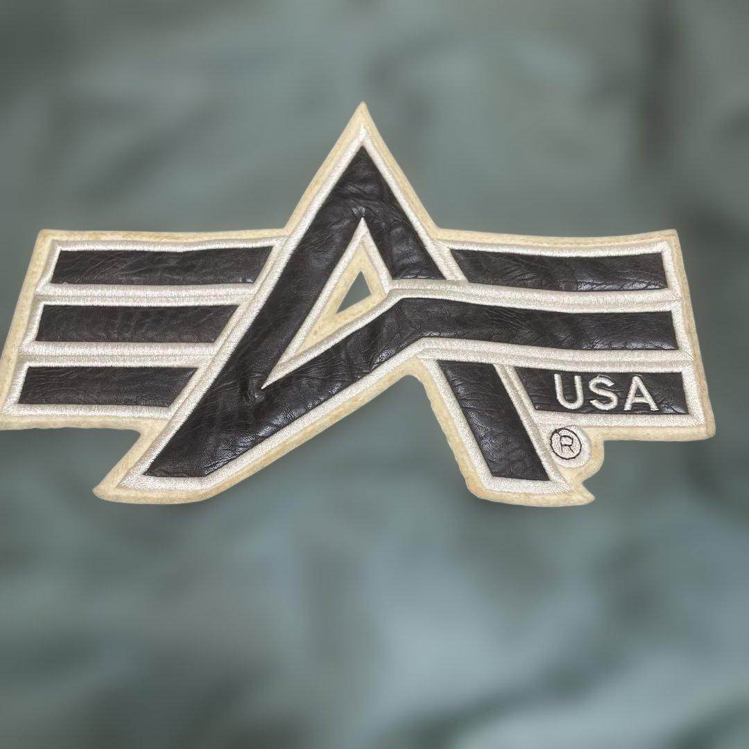 s*n様 90s USA製Alpha Industries MA-1 セージグリ