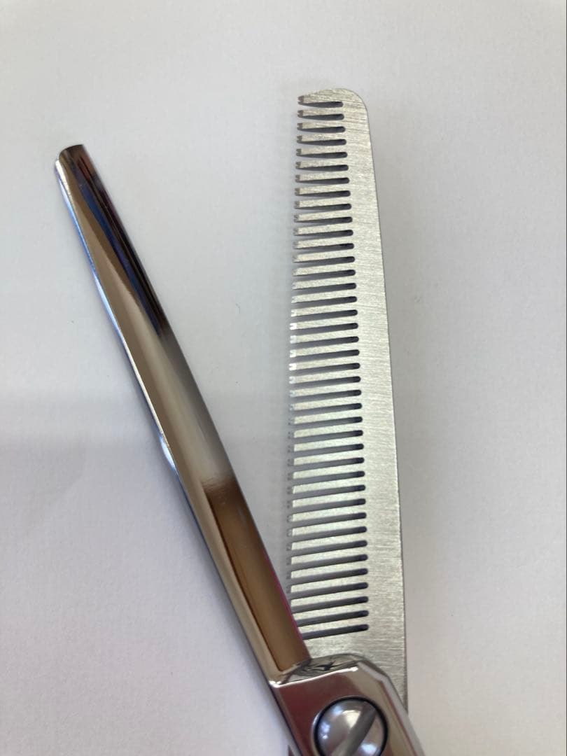 新品同様 ヒカリシザー 光 逆刃 セニング 724 鋏 はさみ ハサミ