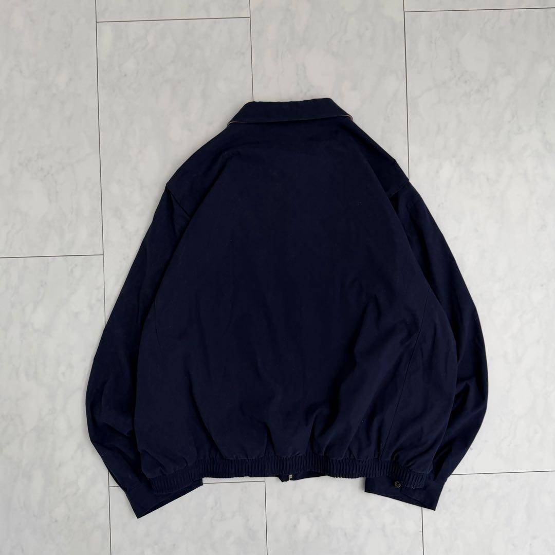 ラルフローレン　スウィングトップ　ポニー刺繍　ネイビー　チェック　90s XXL