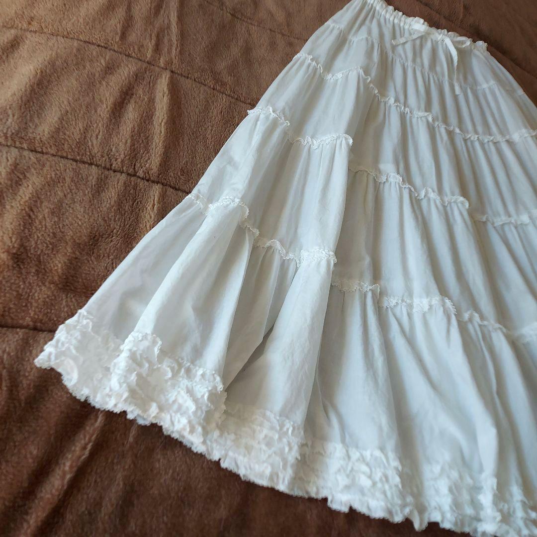 ピンクハウス♡ペチコート白