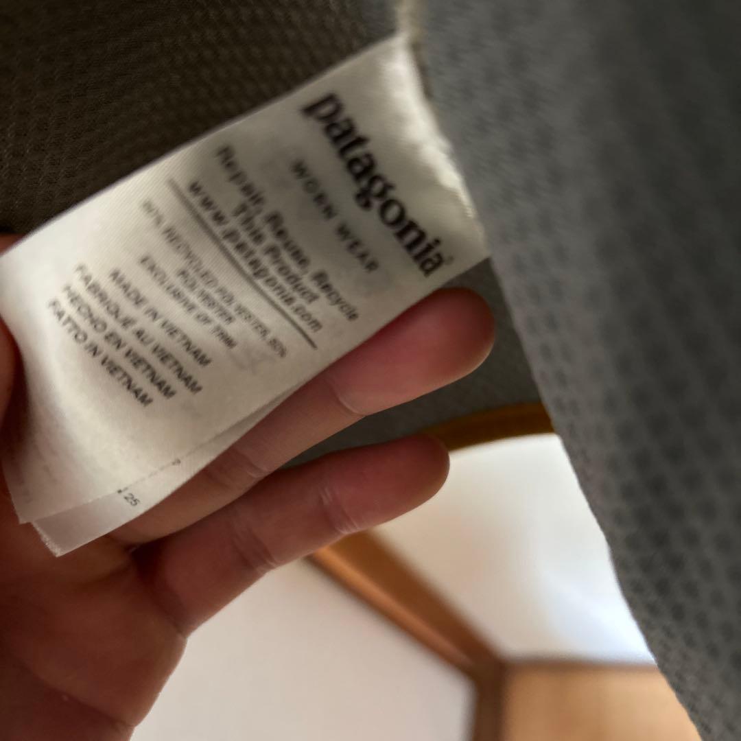 patagonia フリースベスト Sサイズ アイボリー/イエロー