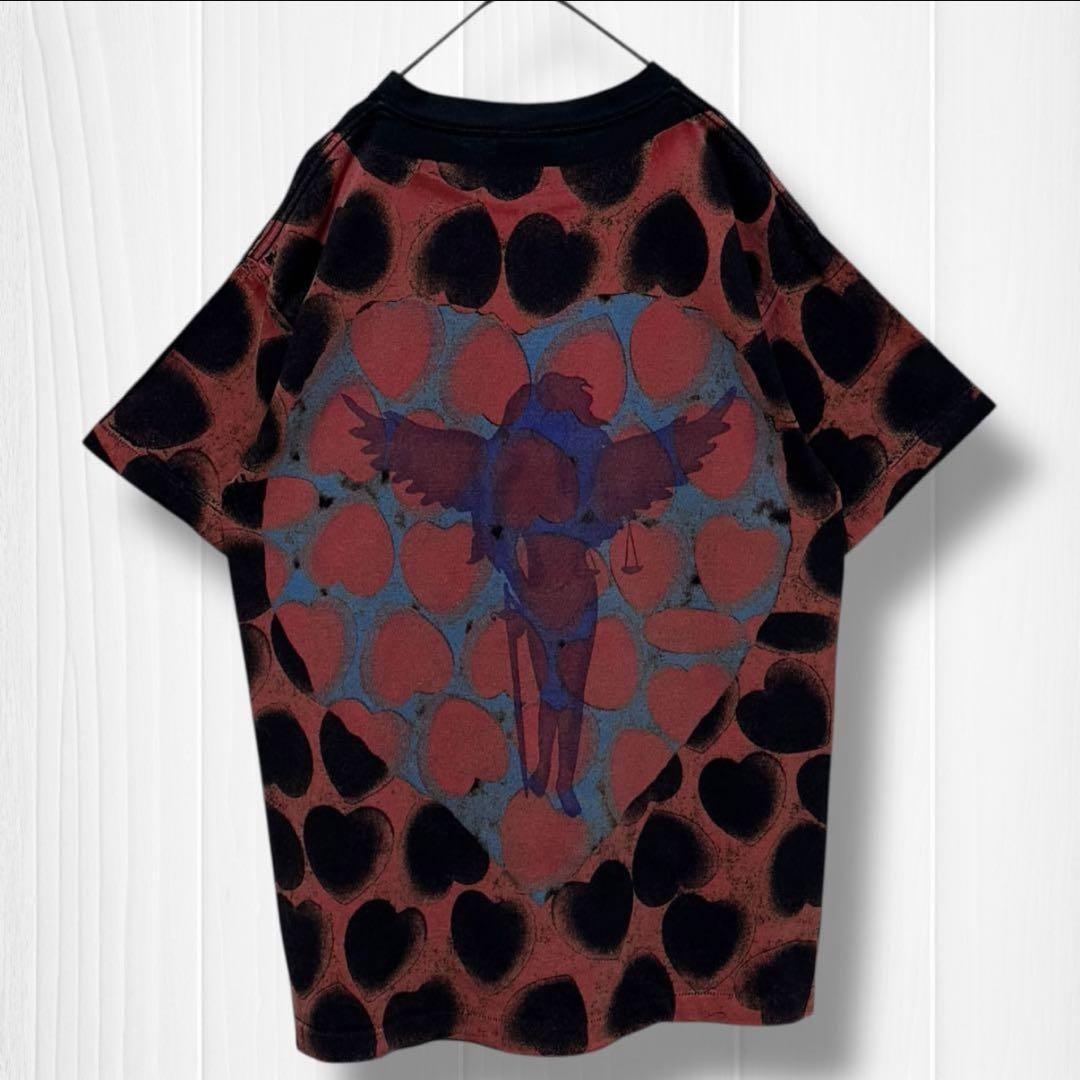 SAINT Mxxxxxx ハート ショートスリーブ Tシャツ NAZARETH