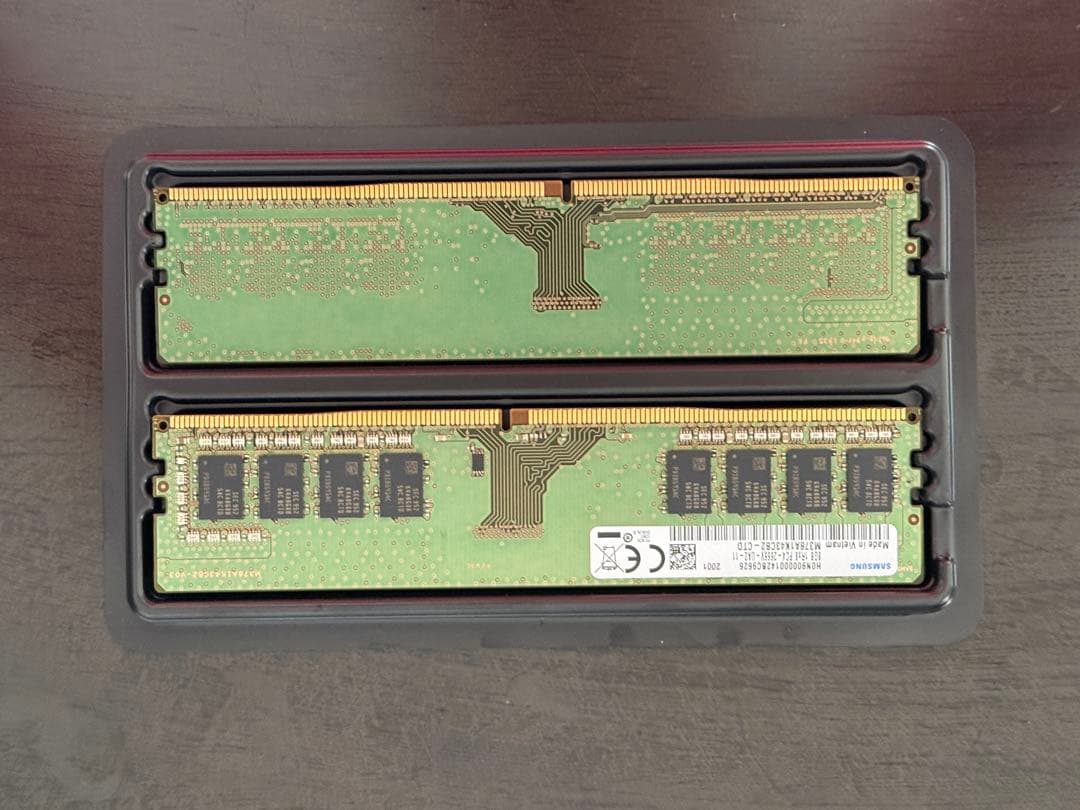 PC用 DDR4メモリ 8GB ✕ 2枚(計16GB) PC4-2666V