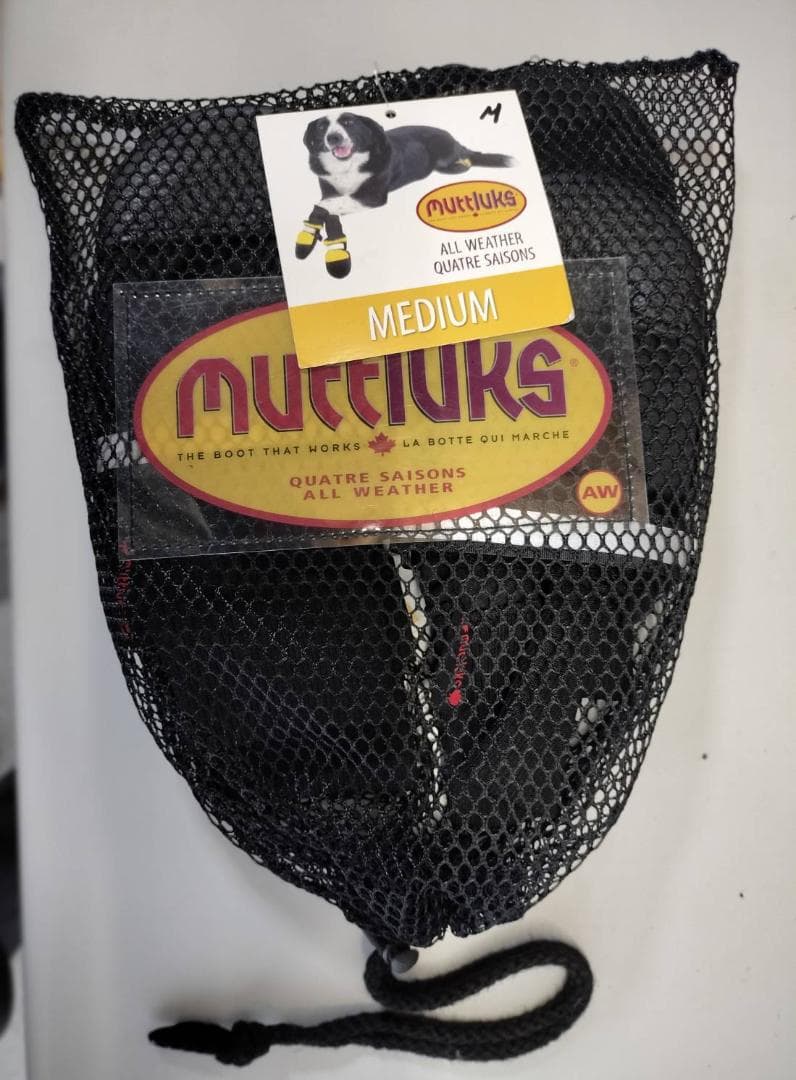 限定セール! ③新品　犬靴 マットルックス・オールウェザーブーツ　 Ｍ4足分　黒