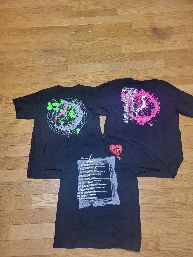 Acid Black CherryツアーTシャツ3枚