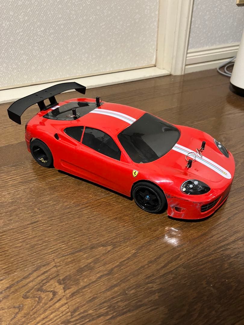カワダ　M300GT カーボンシャーシ　受信機以外のメカ付きkawada 中古