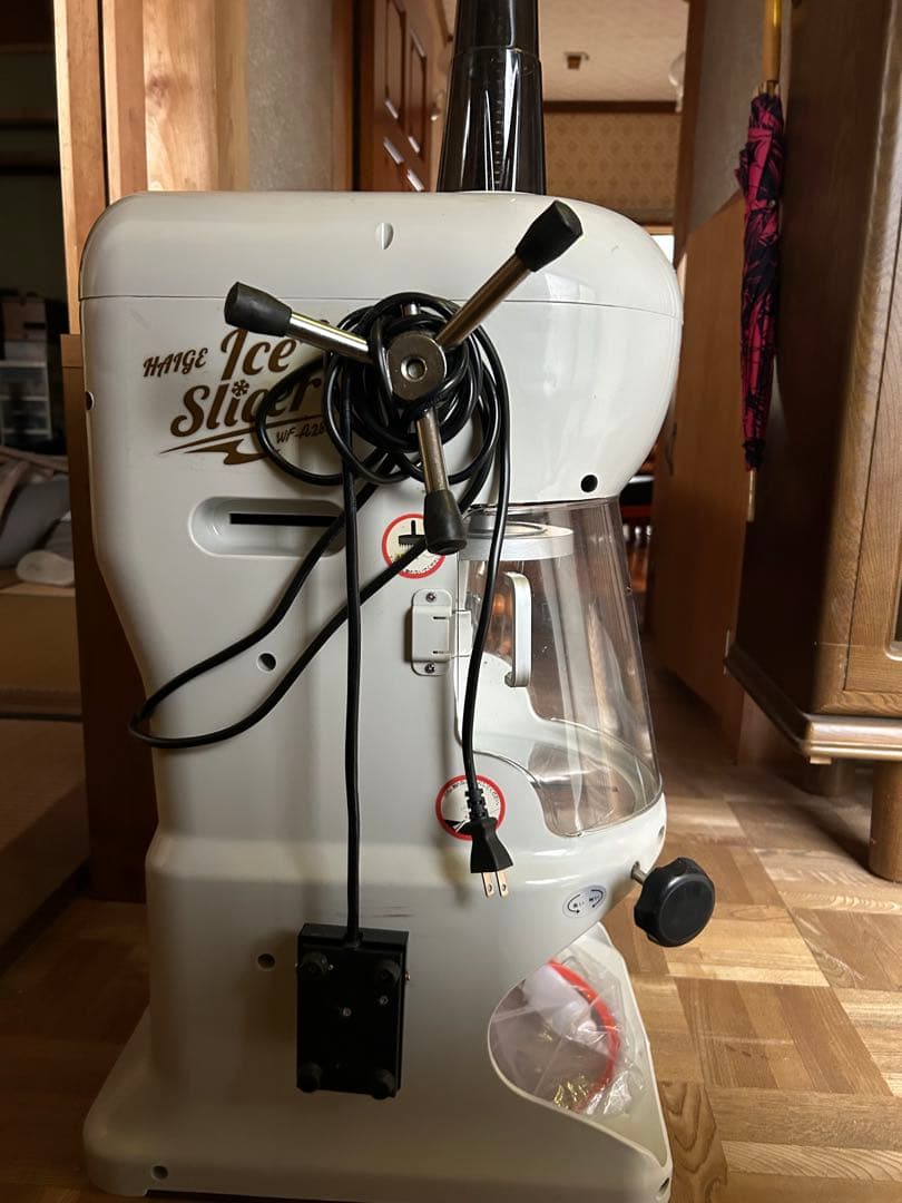 【ほぼ新品】HAIGE 電動式 ふわふわ かき氷機 WF-A288