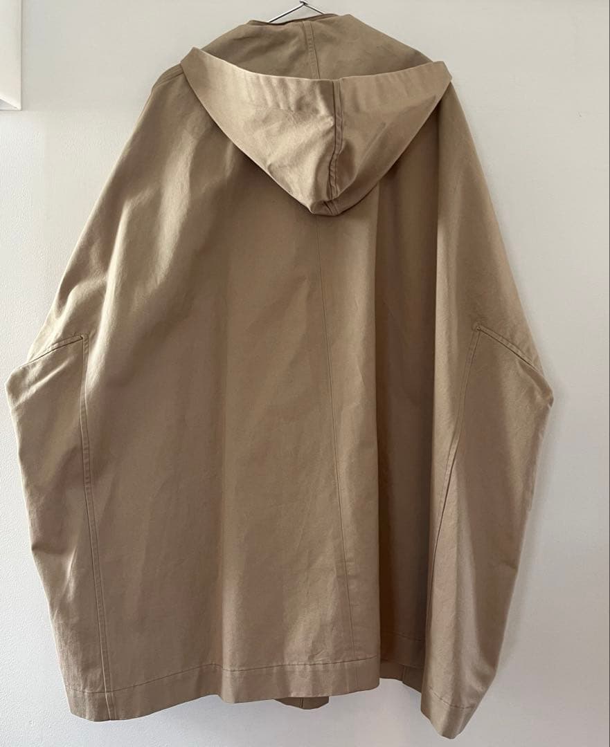TENNE HANDCRAFTED MODERN　ケープコート　コットン