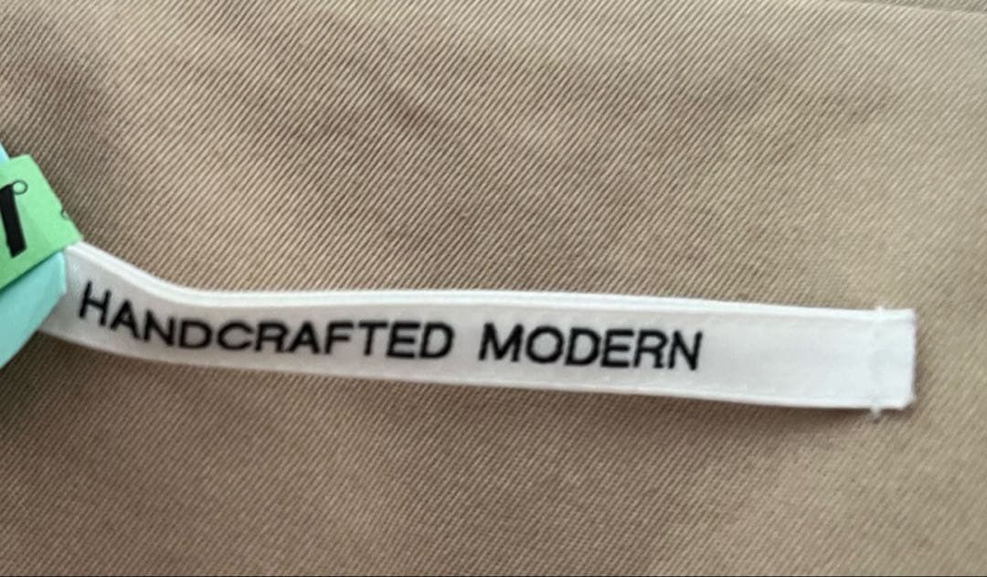TENNE HANDCRAFTED MODERN　ケープコート　コットン