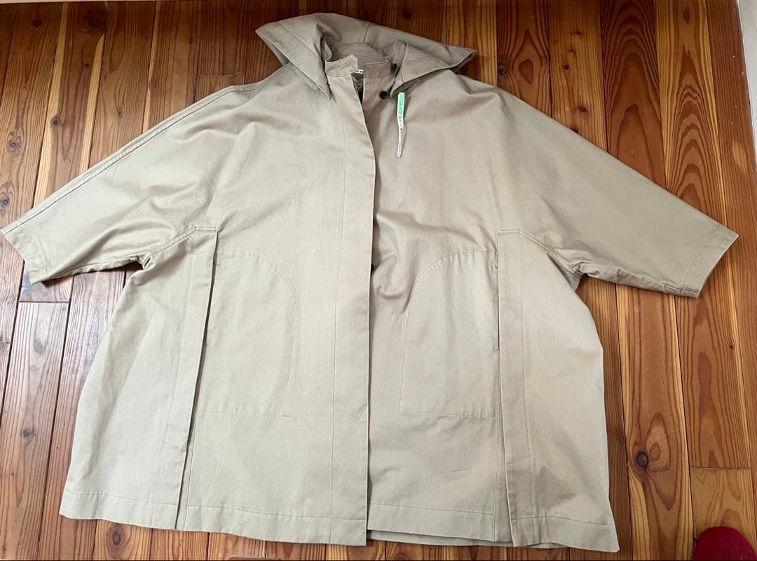 TENNE HANDCRAFTED MODERN　ケープコート　コットン