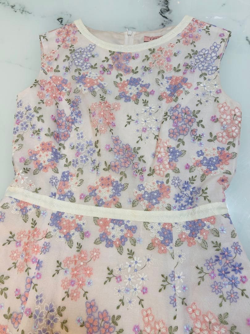 TOCCA GYPSY DEEP ROSE ワンピース 花柄
