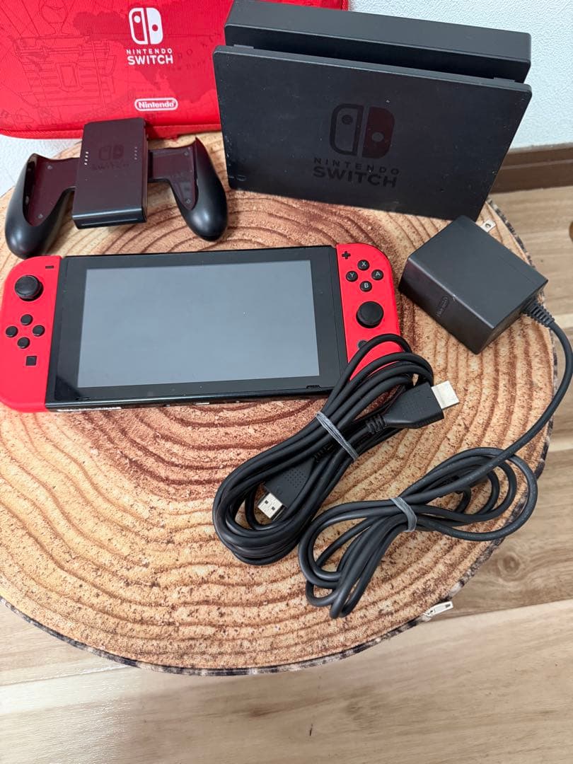 Nintendo Switch ニンテンドースイッチ本体RED/RED箱無し