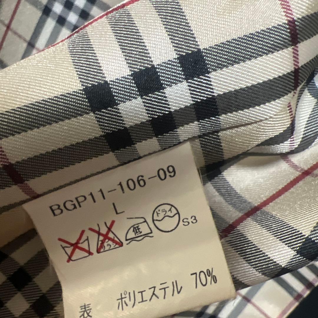 BURBERRY GOLF バーバリーゴルフ コート Lサイズ ブラック