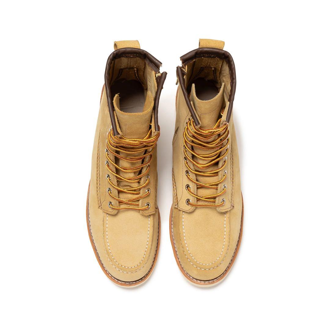 靴 HUMAN MADE x RED WING 8inch Moc \"Beige\"