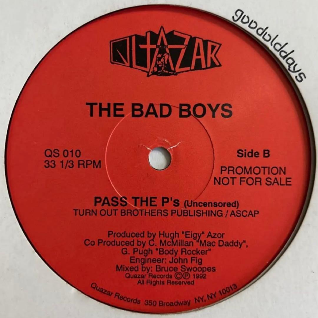 Bad Boys - Pass The P's 赤ラベル (レアミドル)￼