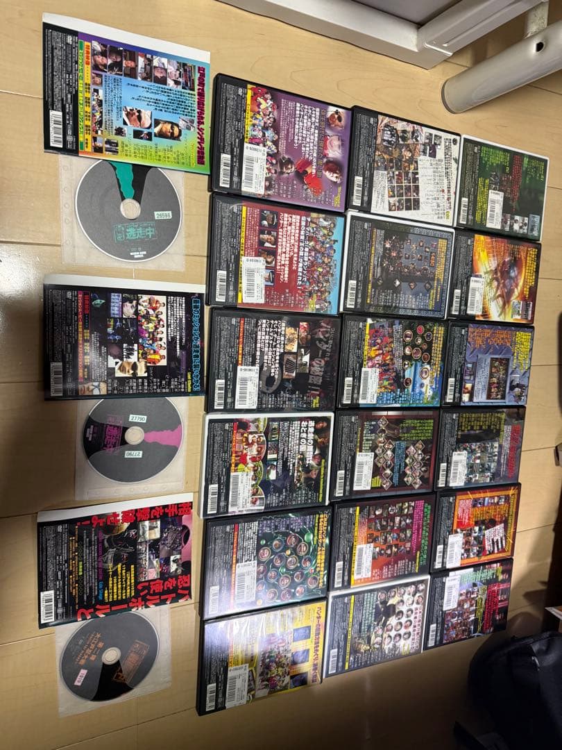 逃走中＆戦闘中レンタル落ちDVD 21本セット