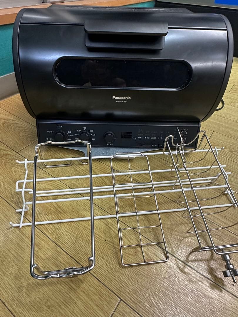 (美品)Panasonic ロティサリーグリル NB-RDX100 家電
