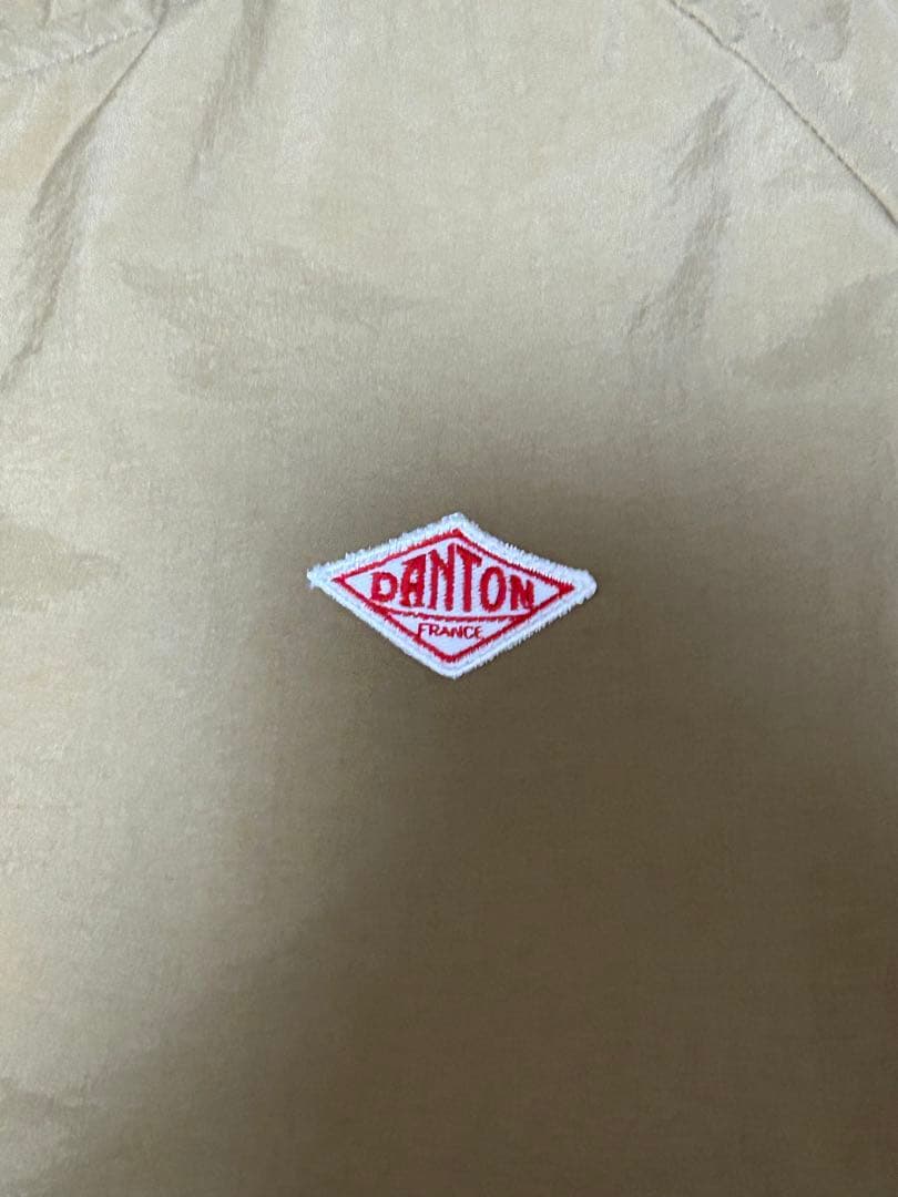 DANTON ダントン ナイロンタフタ フード付き　ロングコート　38