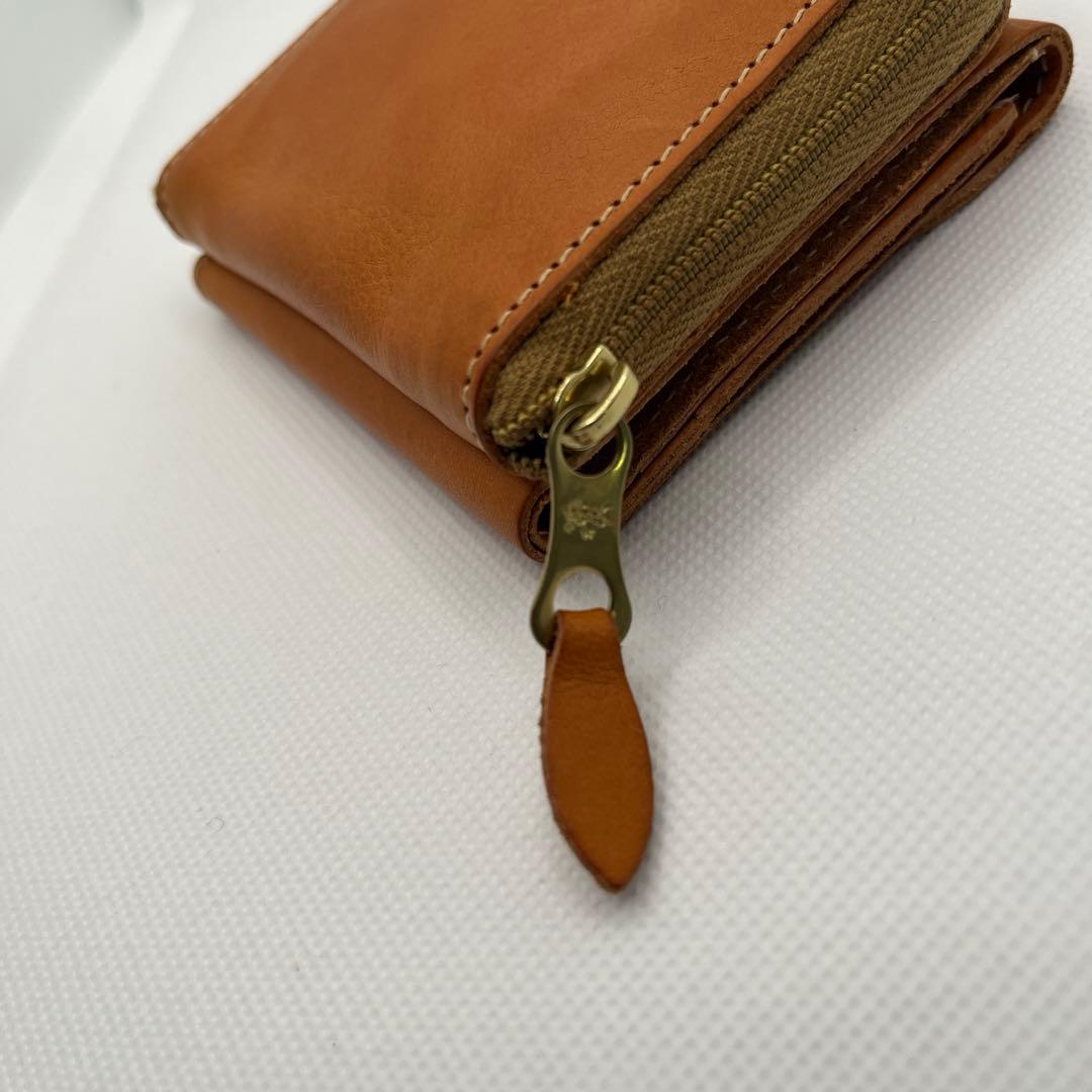 【極美品】IL BISONTE イルビゾンテ　財布　ウォレット　ラウンドジップ