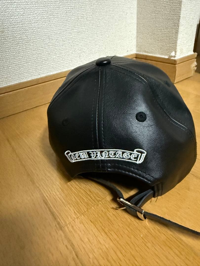 レザーキャップ　ヤンキース
