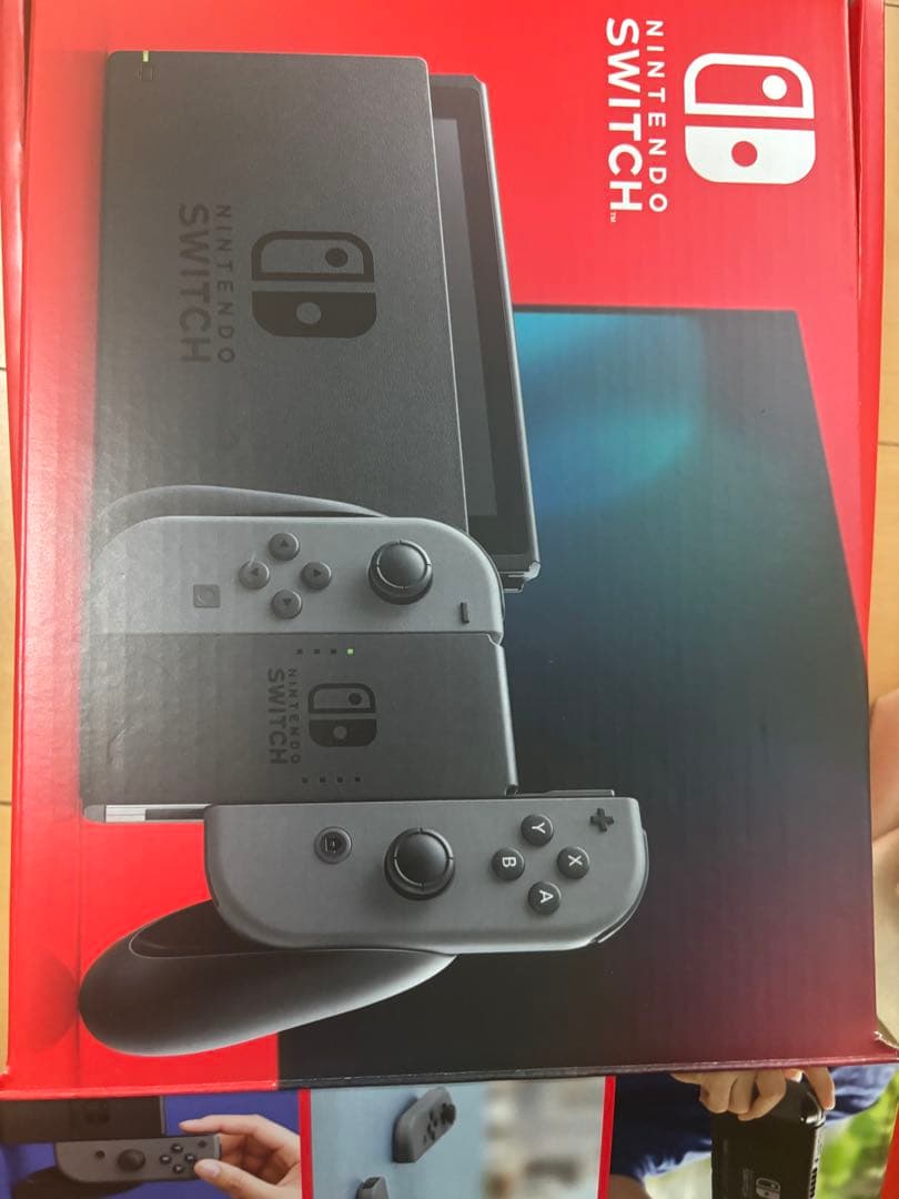 Nintendo Switch 本体（グレー）セット／ほぼ未使用美品