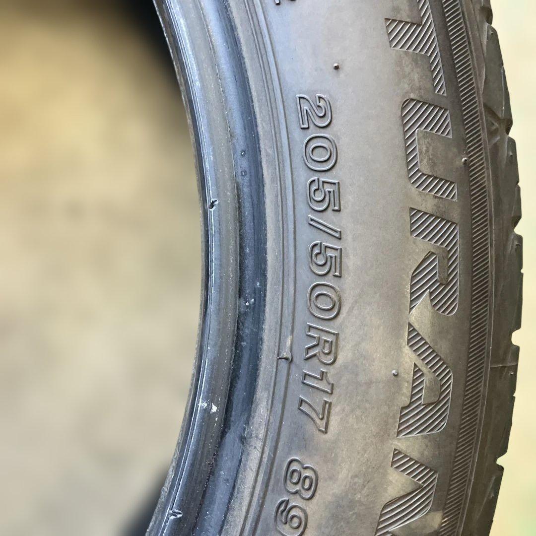 BRIDGESTONE 205/50R17 TURANZA ４本早い者勝ち