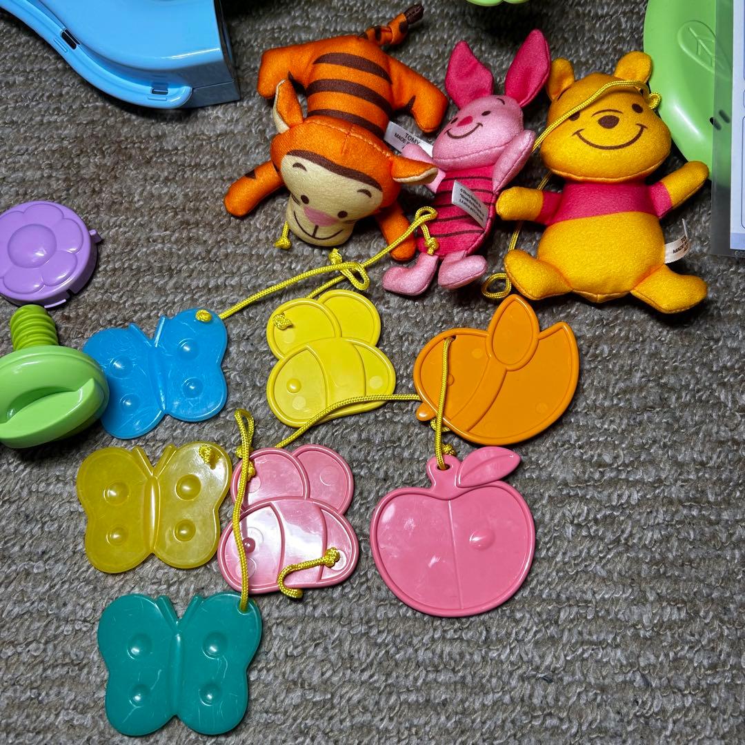 美品❤︎‬ くまのプーさん えらべる回転6WAY ジムにへんしんメリー プーメリー