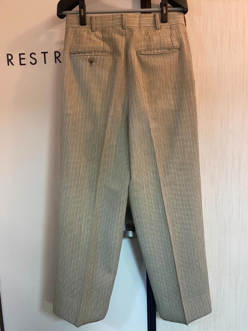 【希少】MEN’S TENORAS ダブルスーツ セットアップ 白×グレー M