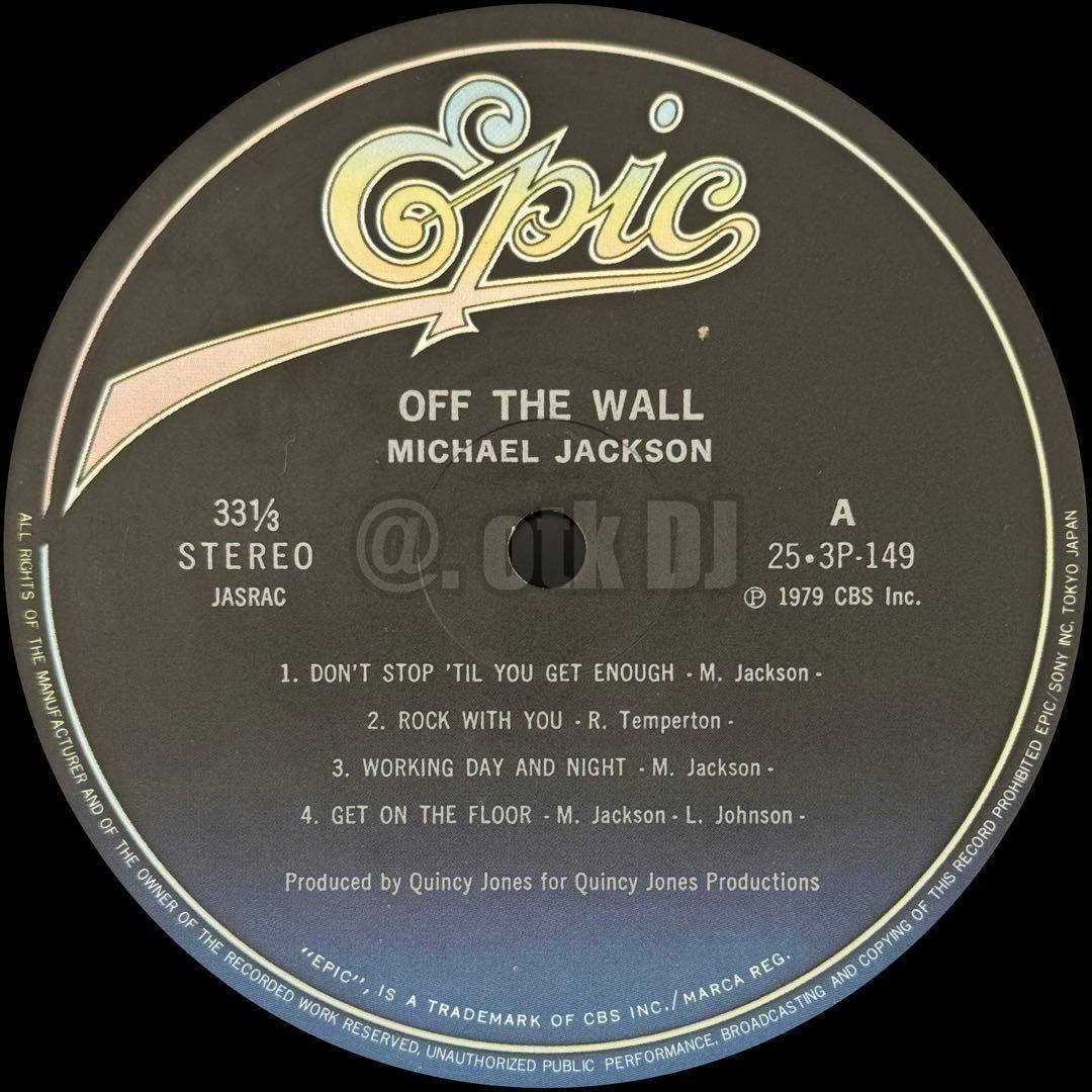 【LP】Michael Jackson / Off The Wall