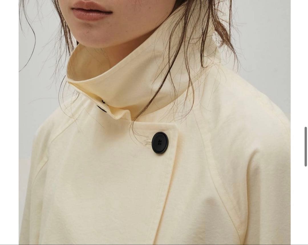 todayful Spring Short Trench キナリ　エクリュ36