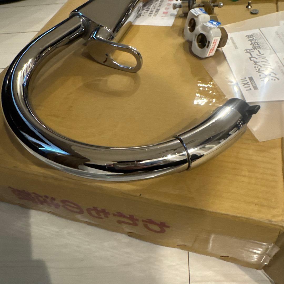 リクシル混合水洗クローム仕上げ キッチン水栓 SF-HM451SYX