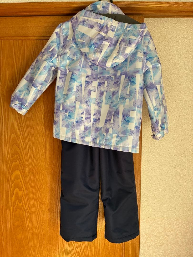 女の子 スキーウェア フルセット 130cm スノーウェア ブーツ付き 雪遊び
