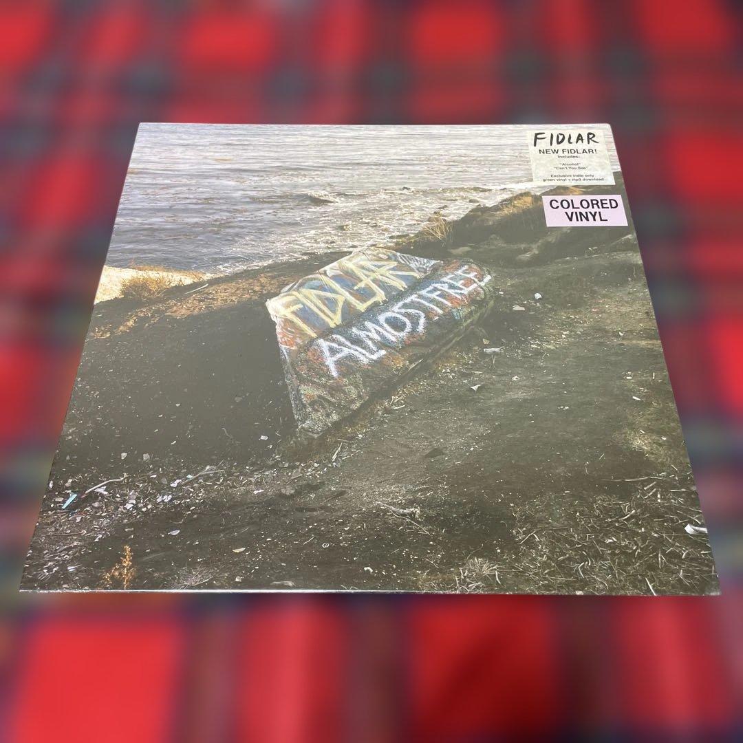 FIDLAR ALMOST FREE レコード LP カラー盤 シュリンク付