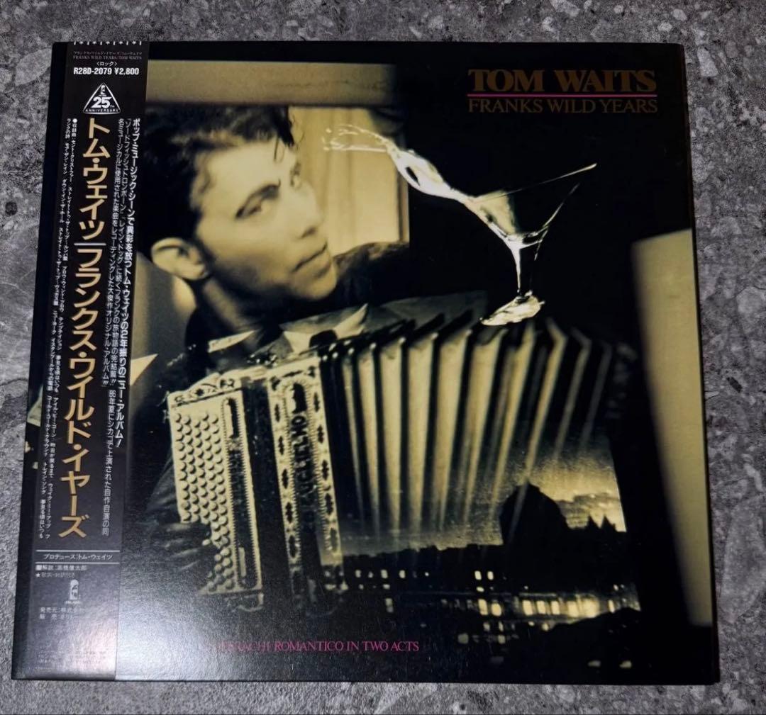 Tom Waits Franks Wild Years LP 見本盤　激レア