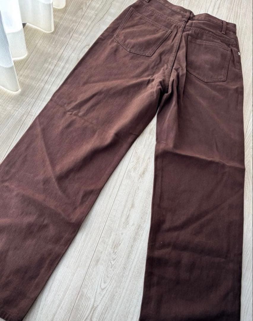 新品未使用❤︎TODAYFUL Cary's Denim ブラウン　25