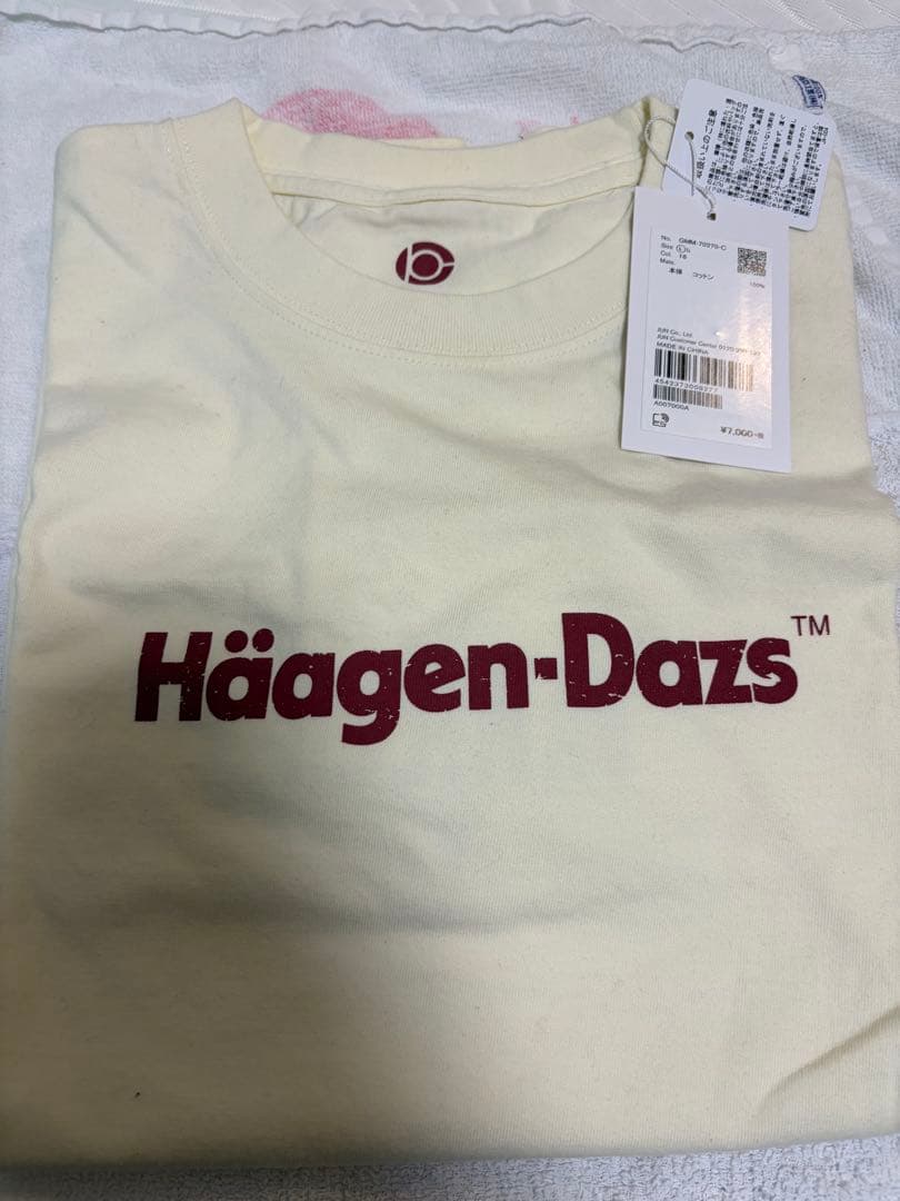 ハーゲンダッツ　Tシャツ