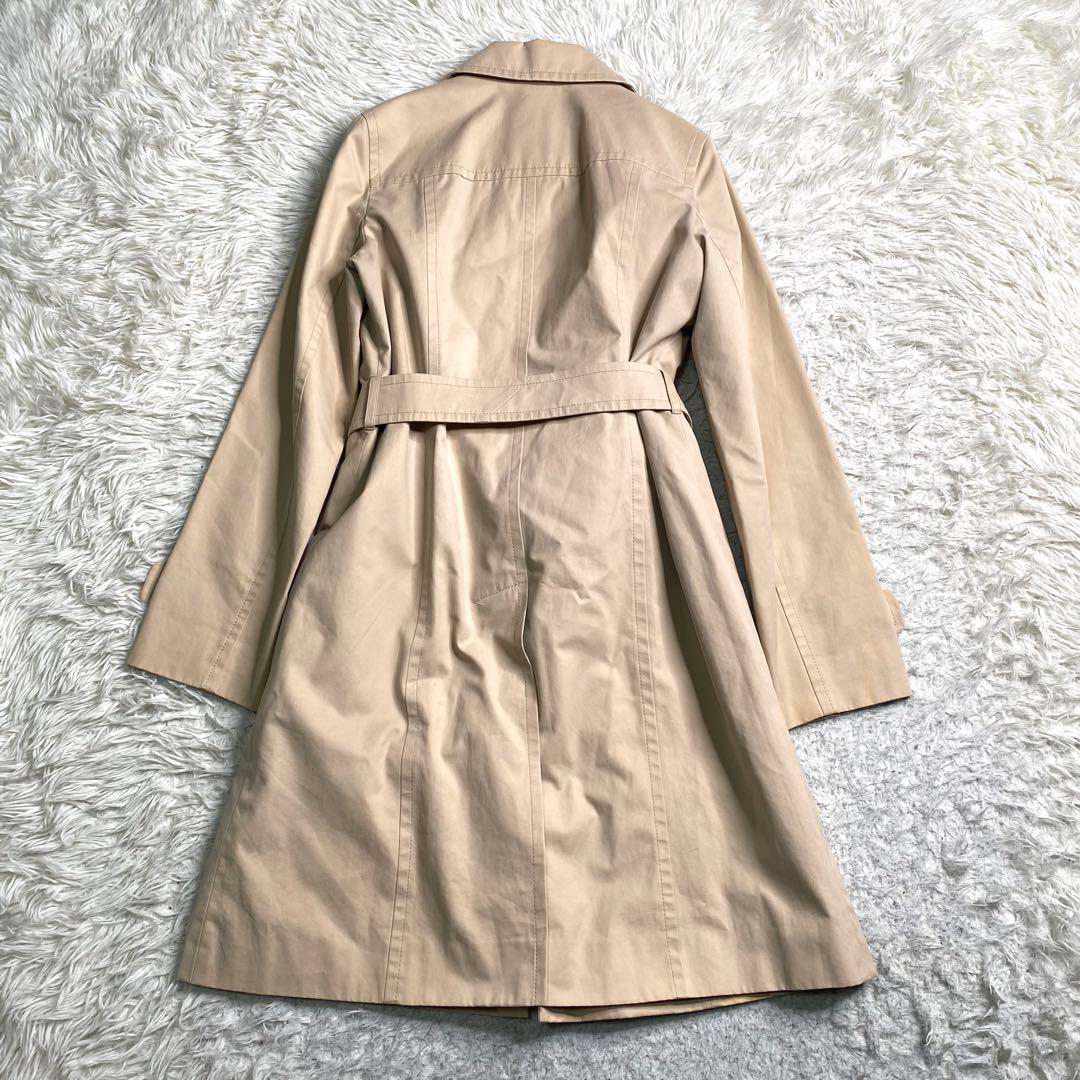 Burberry コート ライナー ベルト ノバチェック 綿 38 シングル