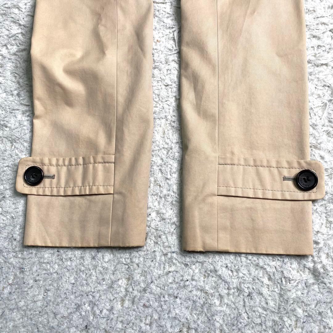 Burberry コート ライナー ベルト ノバチェック 綿 38 シングル