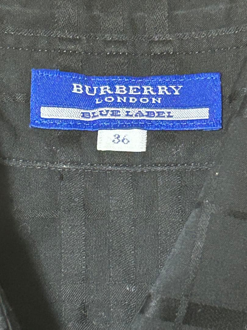 Burberry London ブラックレーベル シャツ