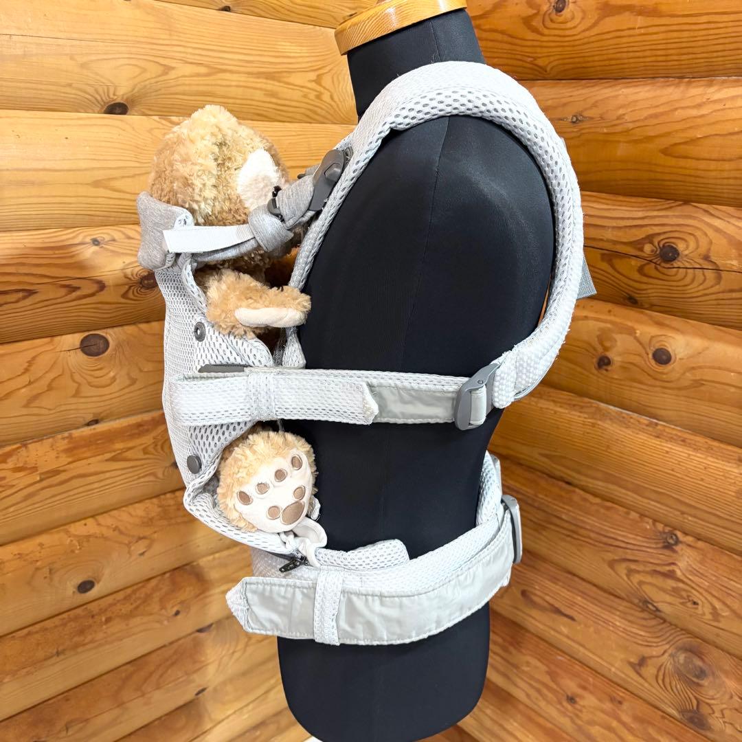 【美品】BABYBJÖRN ベビービョルンHARMONY 抱っこ紐 シルバー