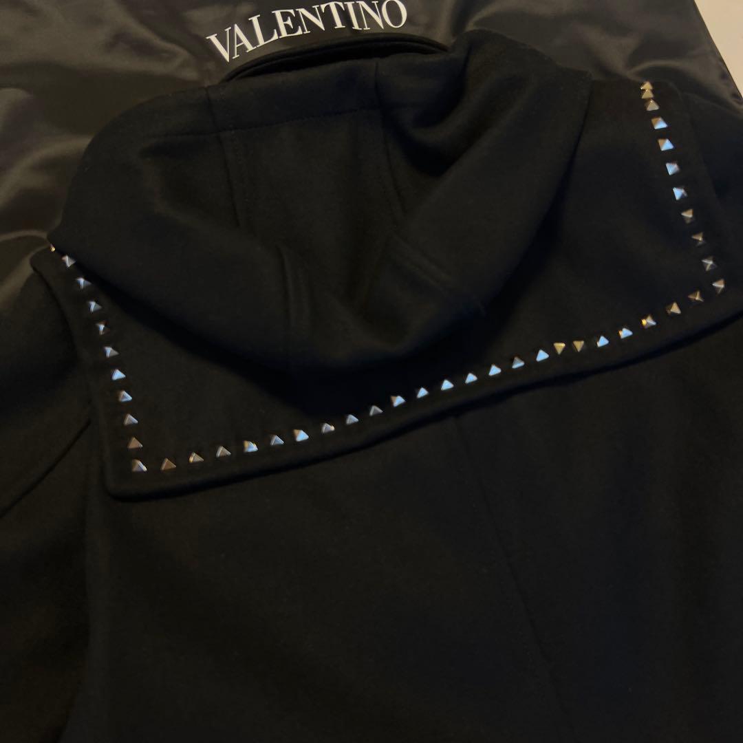 VALENTINO ロックスタッズ　ダッフルコート