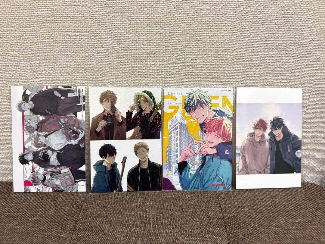 ギヴン 1-9巻セット 全巻 DVD付き限定版　ペーパー　ポストカードセット