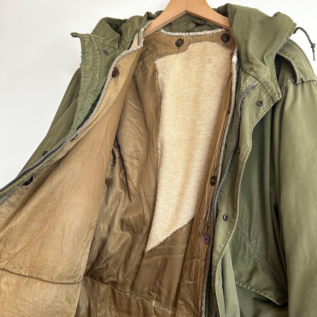 50s US.ARMY m-51 CROWN製 モッズコート パーカー ライナー