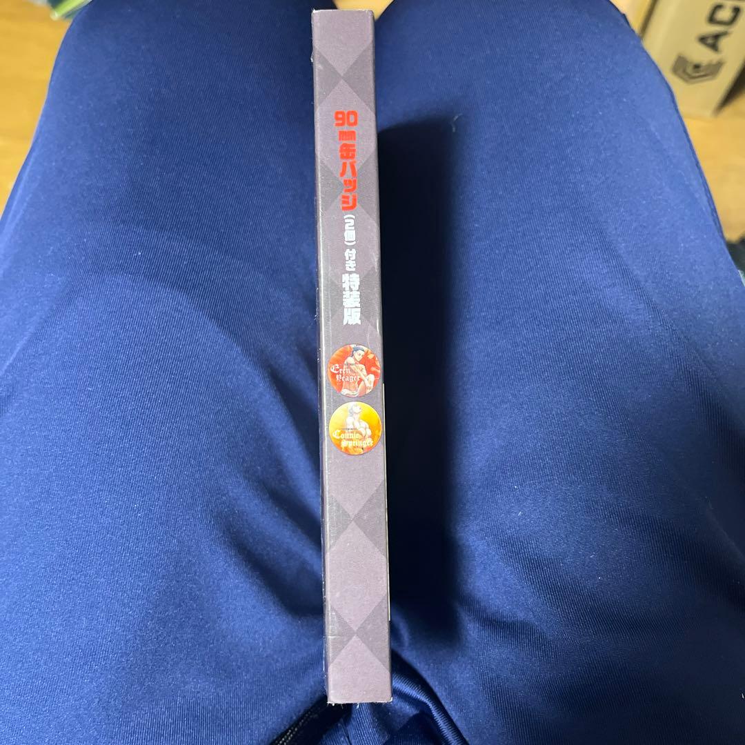 進撃の巨人全巻➕32巻に付いていた缶バッチ