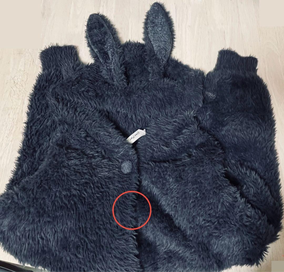 ✴︎完売品ジェラートピケ うさぎカーディガン + ショートパンツ セット売