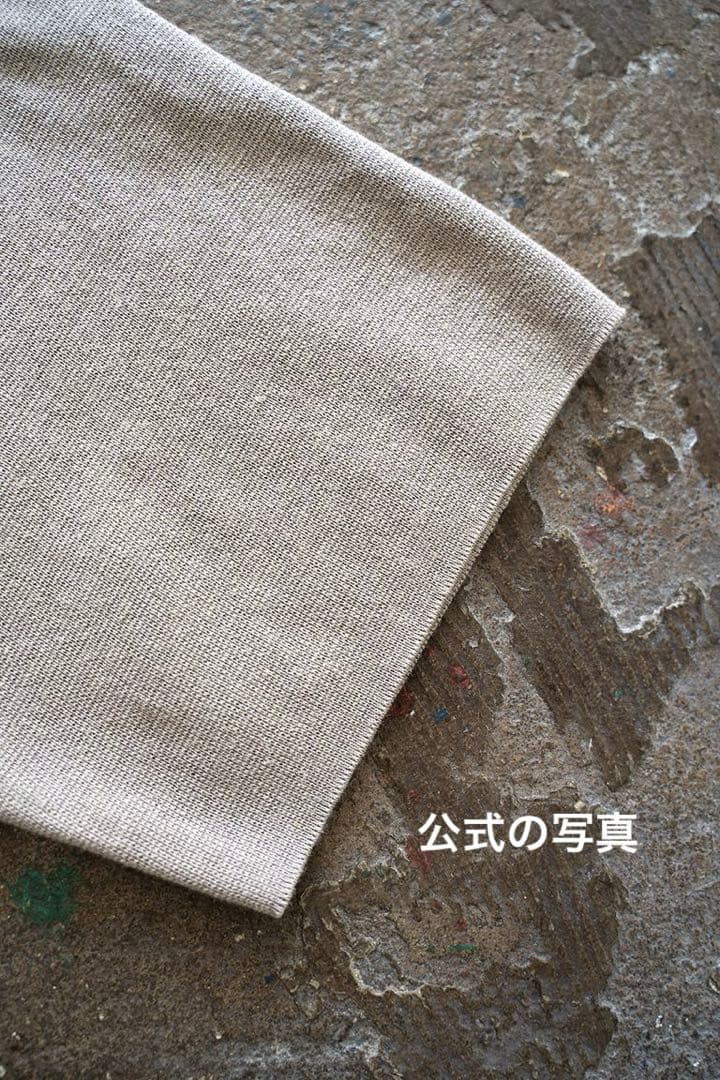 12/21終◆完売品 STILL BY HAND コットンリネンシルクニットT