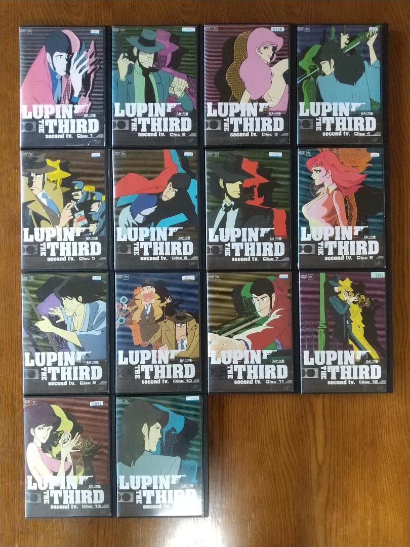 ルパン三世 second tv. 全26巻 レンタル用 DVD