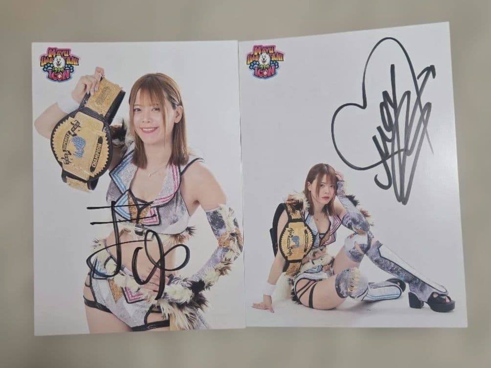 マリーゴールド　岩谷麻優　ポートレートセット④　女子プロレス