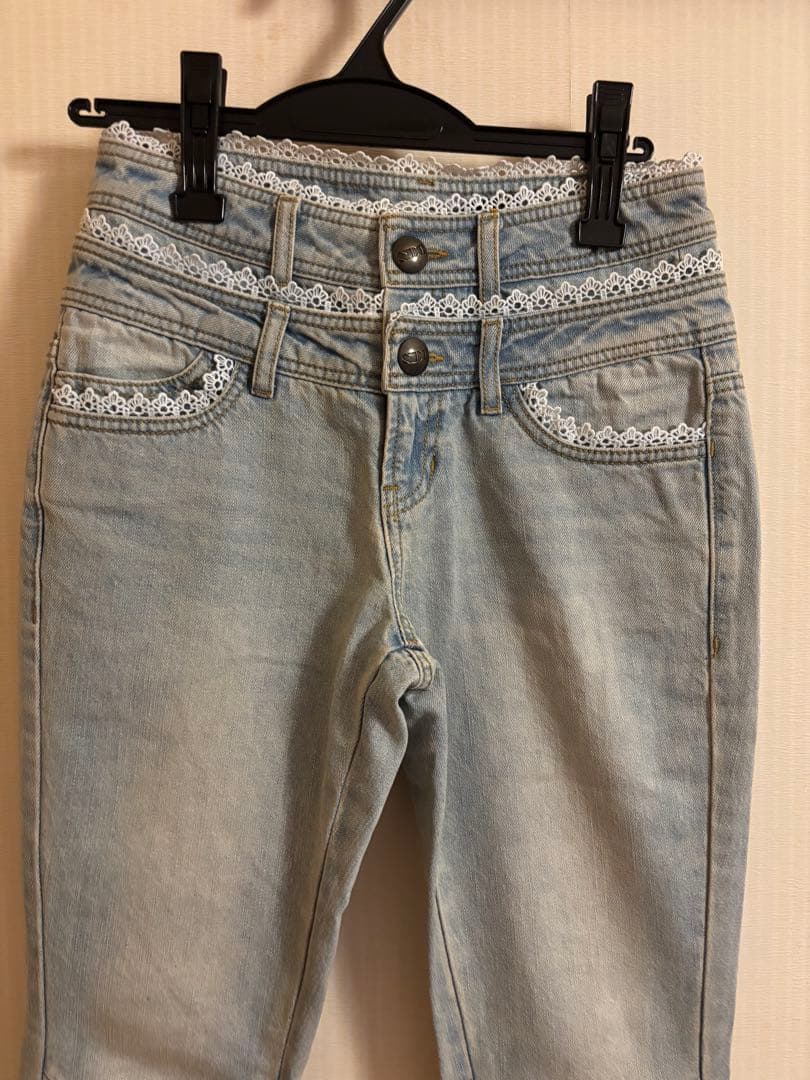 パンツ SCULPTOR Double Waist Boots Cut Denim XS