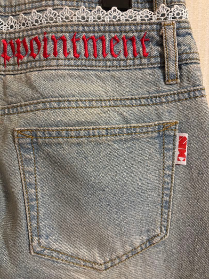パンツ SCULPTOR Double Waist Boots Cut Denim XS